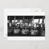 Fairground Dodgem Bumper Car Post Card Briefkaart (Voorkant / Achterkant)