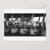 Fairground Dodgem Bumper Car Post Card Briefkaart (Voorkant)