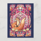 Fairground Fox Briefkaart (Voorkant)