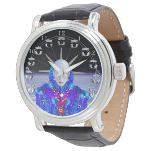Fairground in Space Watch Horloge