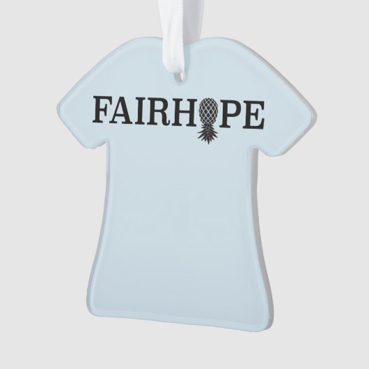 Fairhope Alabama Pineappel - Kerstversiering Ornament (voorkant)