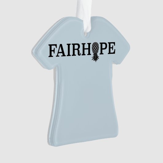 Fairhope Alabama Pineappel - Kerstversiering Ornament (voorkant)