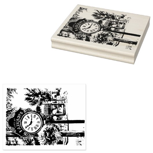 Fairhope, Alabama Rubberstempel (Gestempeld)