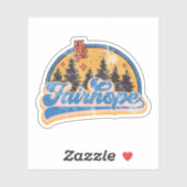 Fairhope, Alabama Sticker (Vel)