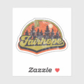 Fairhope, Alabama Sticker (Vel)