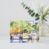 Fairhope Yacht Club Briefkaart (Staand voorkant)