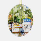 Fairhope Yacht Club Keramisch Ornament (Rechts)