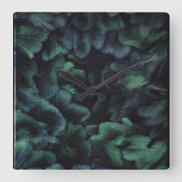 Fairie Forest Vierkante Klok