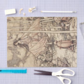 "Fairies and Elves" van Arthur Rackham Tissuepapier (Craft)