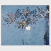 "Fairies and Elves" van Edmund Dulac uit "The Temp Cadeaupapier (Vlak)