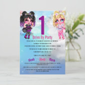 Fairies angels magische sky animatie leuke meisjes kaart (Staand voorkant)