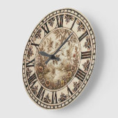 Fairies Around a Tree Wall Clock Grote Klok (Hoek)