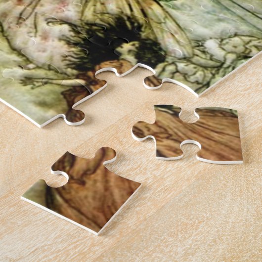 Fairies Away - Arthur Rackham Legpuzzel (Zijkant)