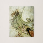 Fairies Away - Arthur Rackham Legpuzzel (Verticaal)