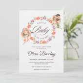 Fairies Baby shower Kaart (Staand voorkant)