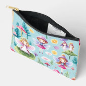 Fairies ,bladeren en paddenstoelen landen etui (Open)