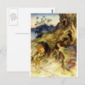 fairies briefkaart (Voorkant / Achterkant)