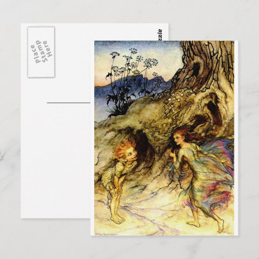 fairies briefkaart (Voorkant / Achterkant)