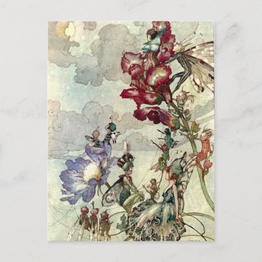 "Fairies" Briefkaart (Voorkant)