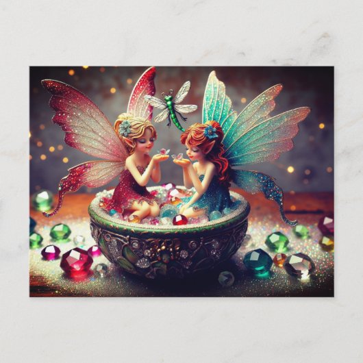 Fairies Briefkaart (Voorkant)