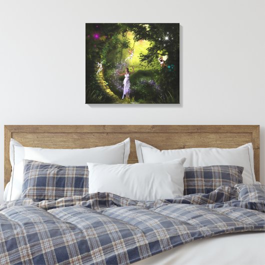 Fairies Canvas Afdruk (Insitu (Slaapkamer))