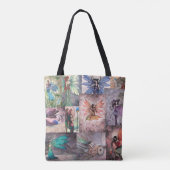 Fairies Collage beroemd gemaakt door Molly Harriso Tote Bag (Achterkant)