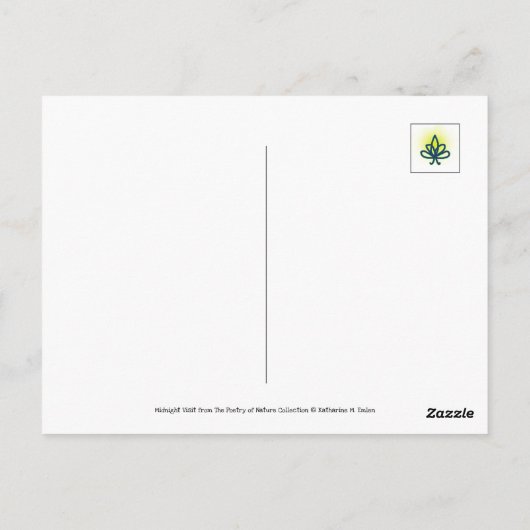 Fairies Dancing, Esoteric Surreal Nature Story Briefkaart (Achterkant)