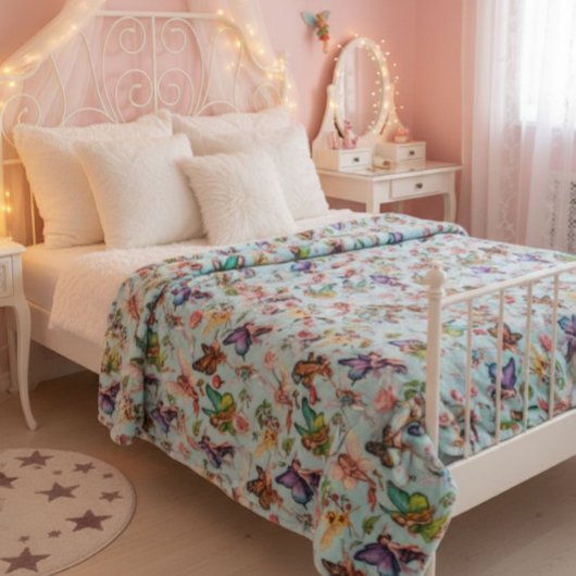 Fairies Dancing  Fleece Deken