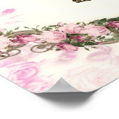 Fairies DansVintage Flowers Poster (Hoek)