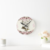 Fairies DansVintage Flowers    Ronde Klok (Huis)