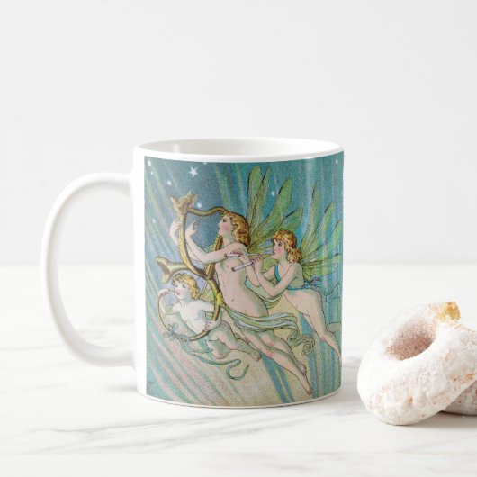 “ Fairies ” , E. Gertrude Thomson Koffiemok (Met donut)