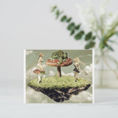 Fairies en Briefkaart van de kikkerprins (Staand voorkant)