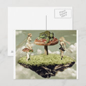 Fairies en Briefkaart van de kikkerprins (Voorkant / Achterkant)