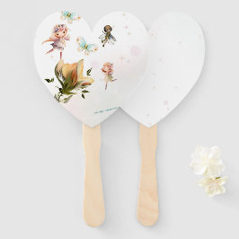 Fairies en fantasie tuin hand fan handwaaier
