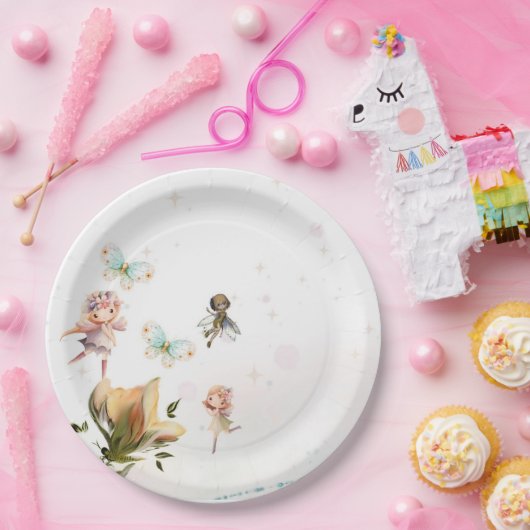Fairies en fantasy papier borden papieren bordje (Feest)
