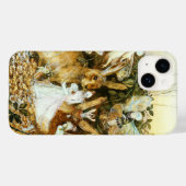 Fairies en konijn Case-Mate iPhone case (Achterkant (horizontaal))