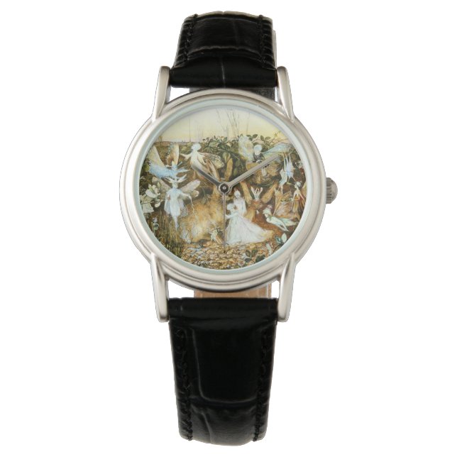 Fairies en konijn horloge (Voorkant)