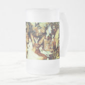 Fairies en konijn matglas bierpul (Voorkant rechts)