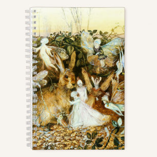 Fairies en konijn notitieboek