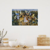 Fairies en konijn poster (Keuken)