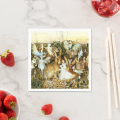 Fairies en konijn servet (Insitu)