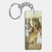Fairies en konijn sleutelhanger (Voorkant Links)
