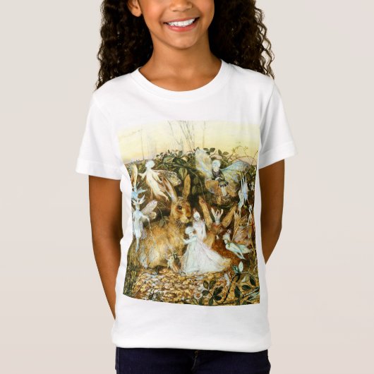 Fairies en konijn t-shirt (Voorkant)