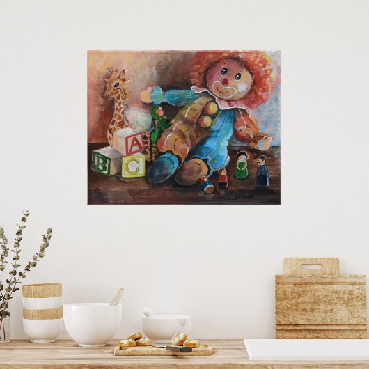 Fairies en Speelgoed poster (Keuken)