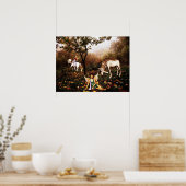 Fairies en Unicorns Poster (Keuken)