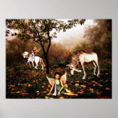 Fairies en Unicorns Poster (Voorkant)