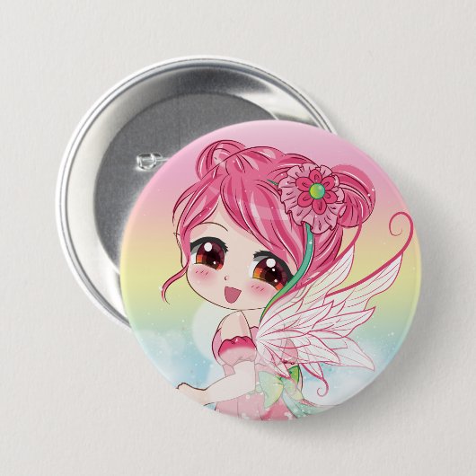 Fairies Family Button - Chic (Voorkant /achterkant)