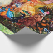 FAIRIES FAVORITE BIRD Enchanted Bossen Wrappin Cadeaupapier (Hoek)