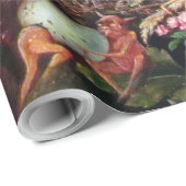 Fairies in a Birds Nest, John Anster Fitzgerald Cadeaupapier (Rol Hoek)