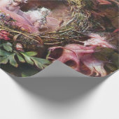 Fairies in a Birds Nest, John Anster Fitzgerald Cadeaupapier (Hoek)